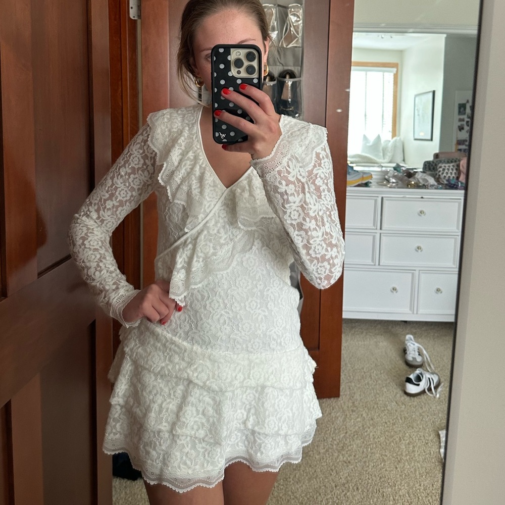 Love Shack Fancy Mini Dress (S)